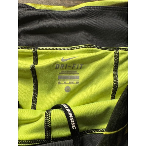 Nike Dri Fit Running Skirt Shorts Women's XS Black Neon‎ Graphic Athletic - Picture 3 of 11